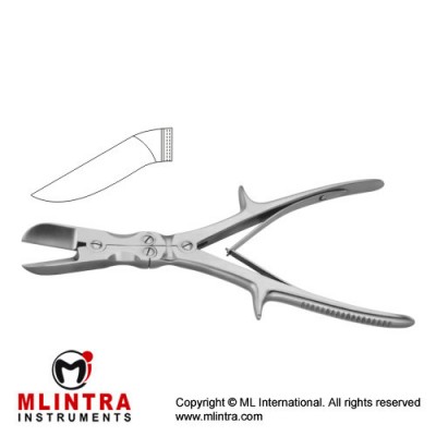 Stille-Liston Bone Cutting Forcep Curved - Compound Action Stainless Steel, 23.5 cm - 9 1/4" Stille-Liston Bone Cutting Forcep Curved - Compound Action Stainless Steel, 23.5 cm - 9 1/4"